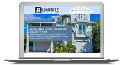 reVitalized Web Design in Wilmington NC for small business website design Construction Builders Website Designers Contractors Home Builders